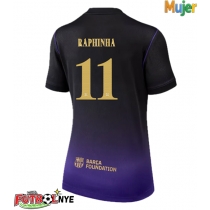 Camiseta Barcelona Raphinha Belloli #11 Visitante Equipación para mujer 2026-27 manga corta